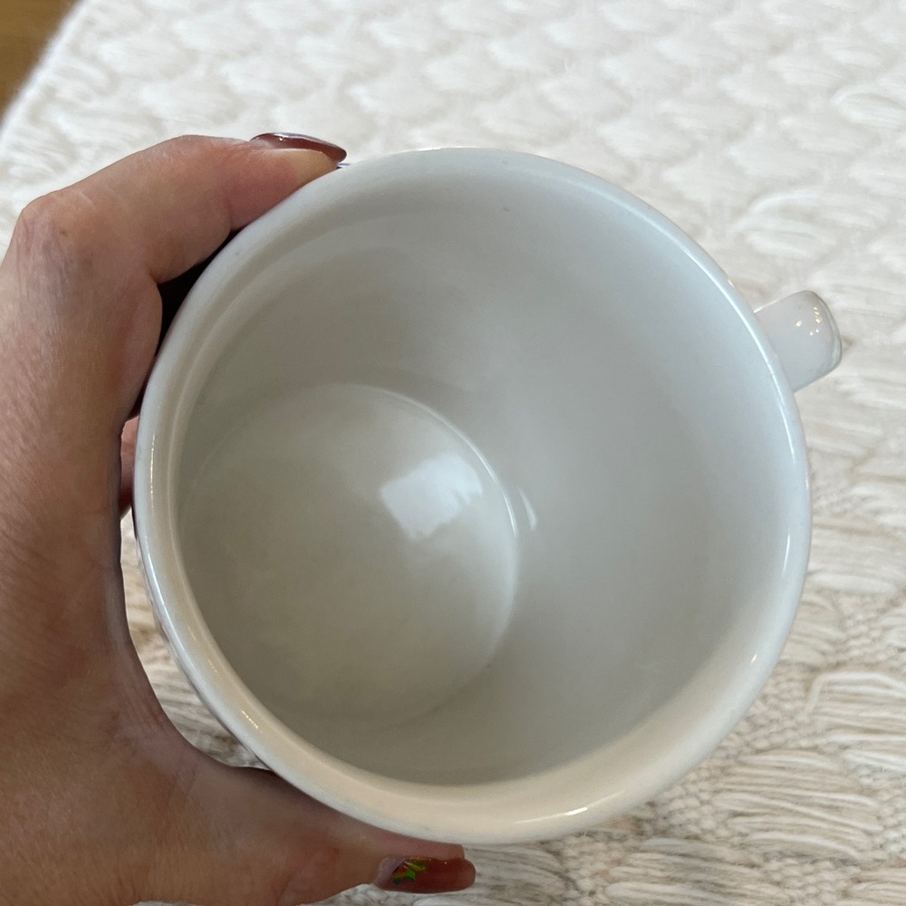 Starbucks Blue and White Polka Dot Mug - Picture 3 of 7